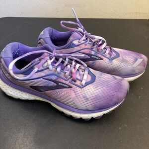 Brooks Ghost 12 Unity Purple Tie Dye Running Shoes Women's 8 Dicks Empower Colab